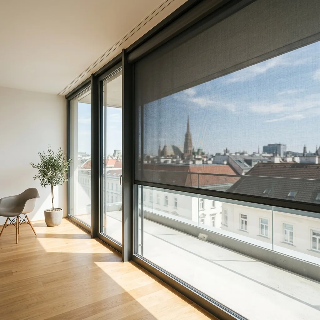 Sonnenschutz-Technik 101: Wie Zip Screens und Co. das Raumklima in Wien optimieren