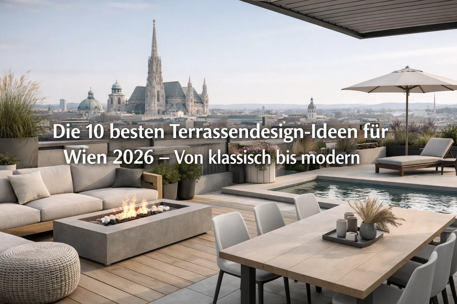 Die 10 besten Terrassendesign-Ideen für Wien 2026 – Von klassisch bis modern