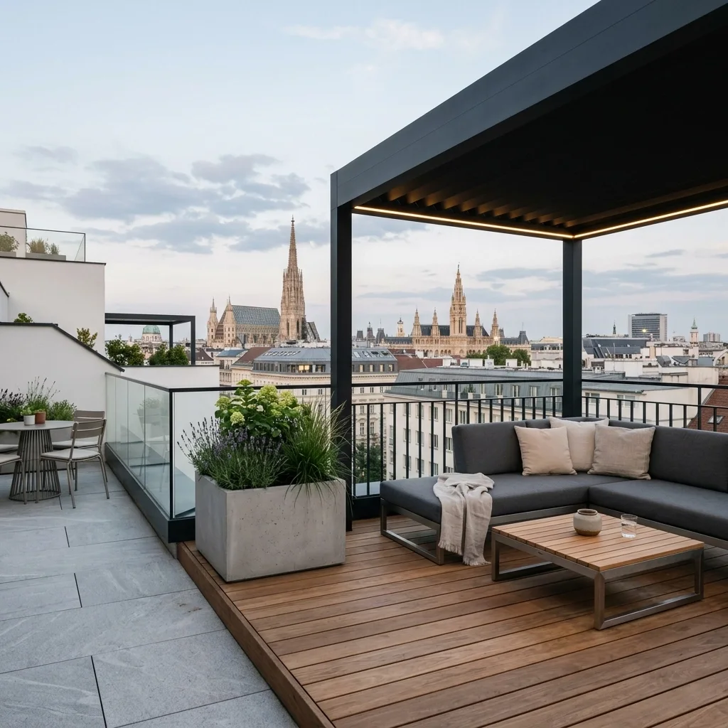 Top 10 Terrassendesign Ideen für Wien: Inspiration für moderne Außenbereiche