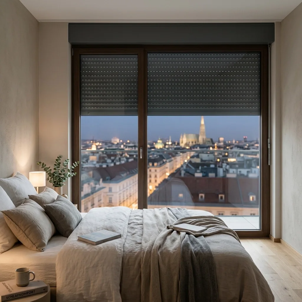 15 Gründe, warum moderne Rollläden in Wien die beste Investition für Ihren Schlafkomfort sind