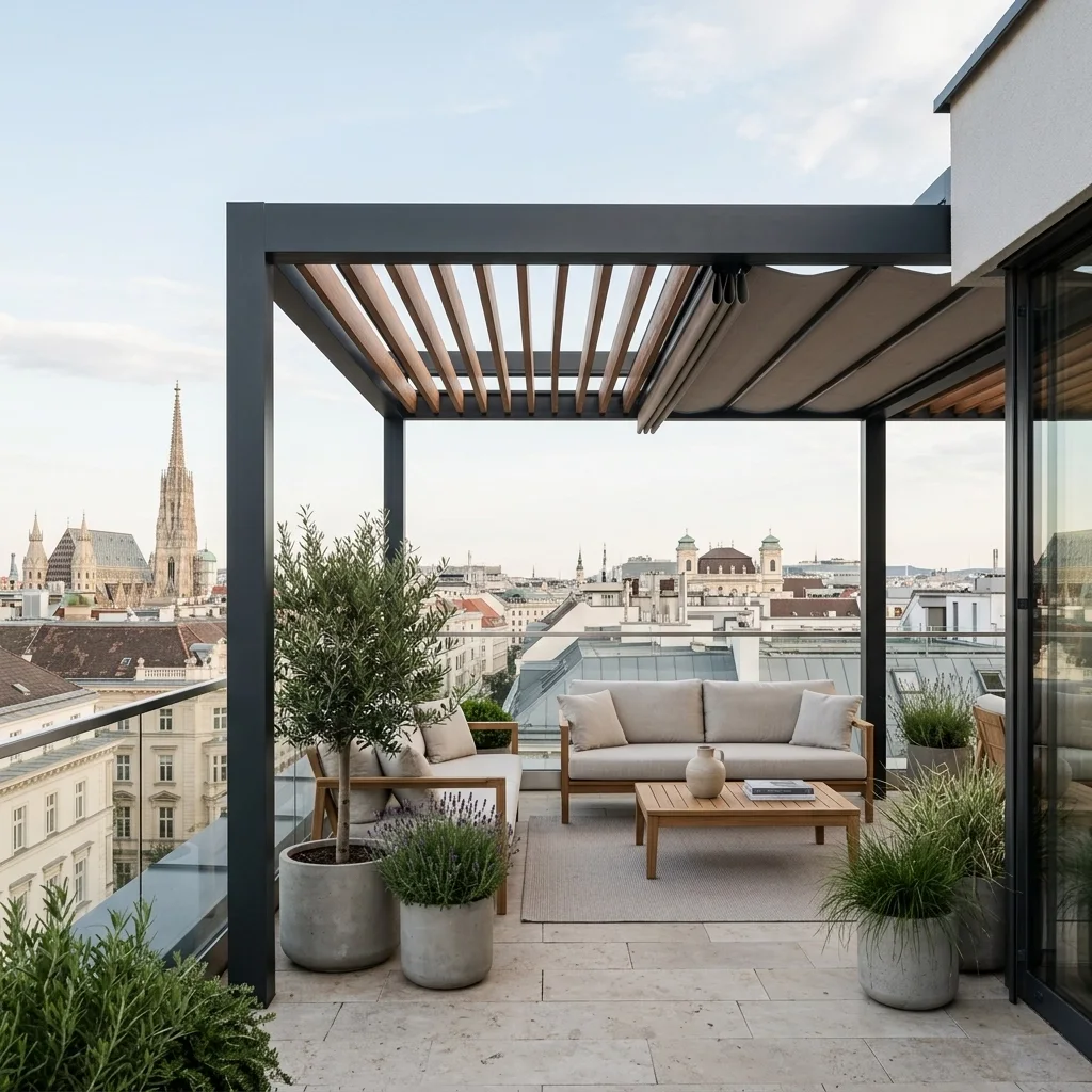 Top 10 Pergola-Ideen für modernes Terrassendesign in Wien