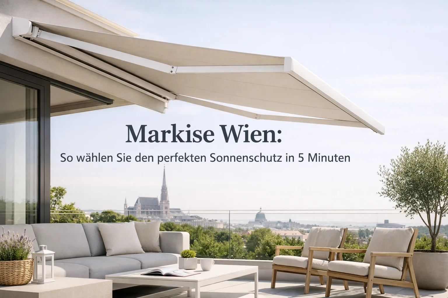 Markise Wien: So wählen Sie den perfekten Sonnenschutz in 5 Minuten