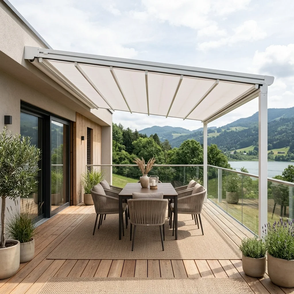 Der ultimative Guide für Ihr Faltdach auf der Terrasse: Alles, was Sie über Technik, Design und Montage wissen müssen