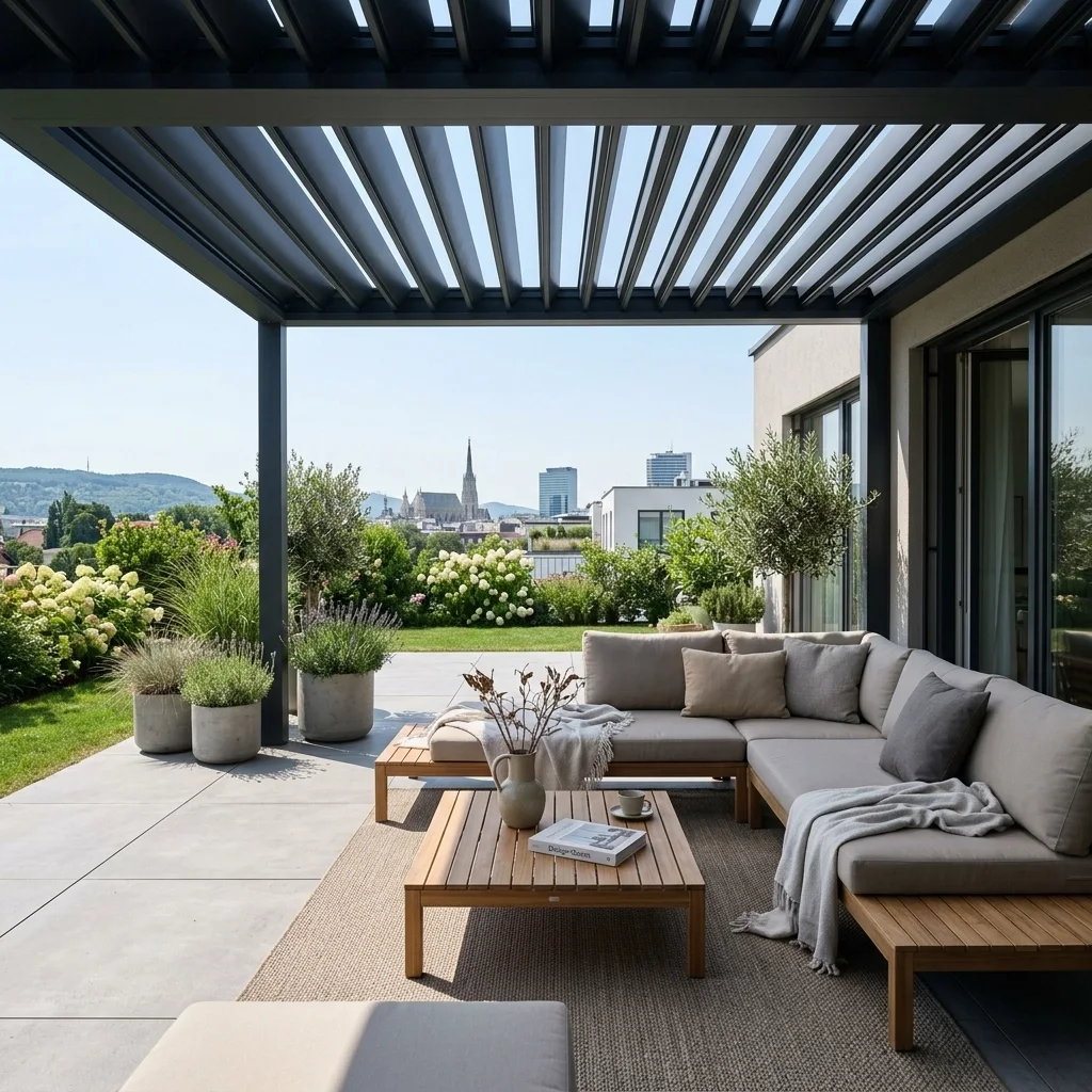 7 Fehler beim Terrassendesign in Wien – und wie Sie mit Lamellendächern echte Wohlfühloasen schaffen