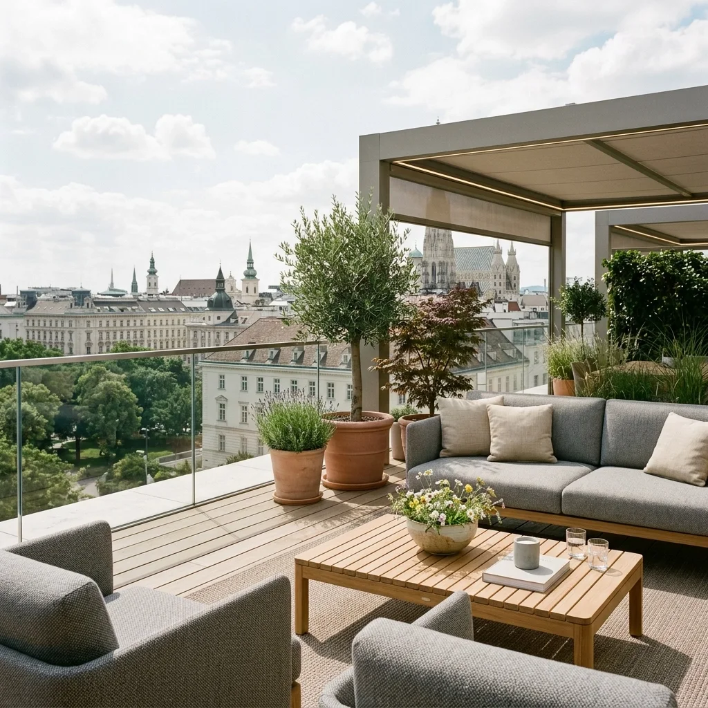 Top 10 Terrassendesign Ideen für exklusive Außenbereiche in Wien