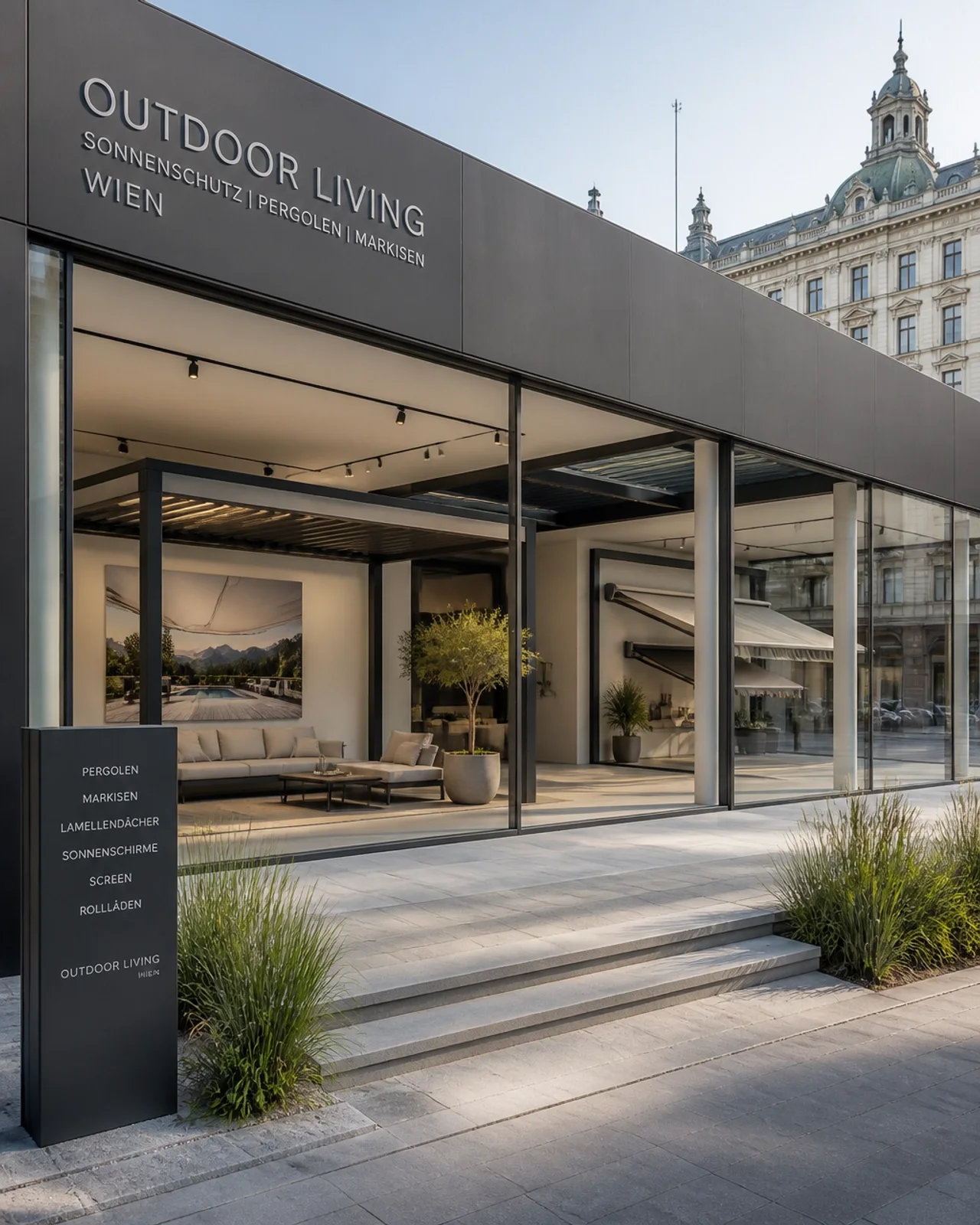 Showroom von Temel Planen in Wien