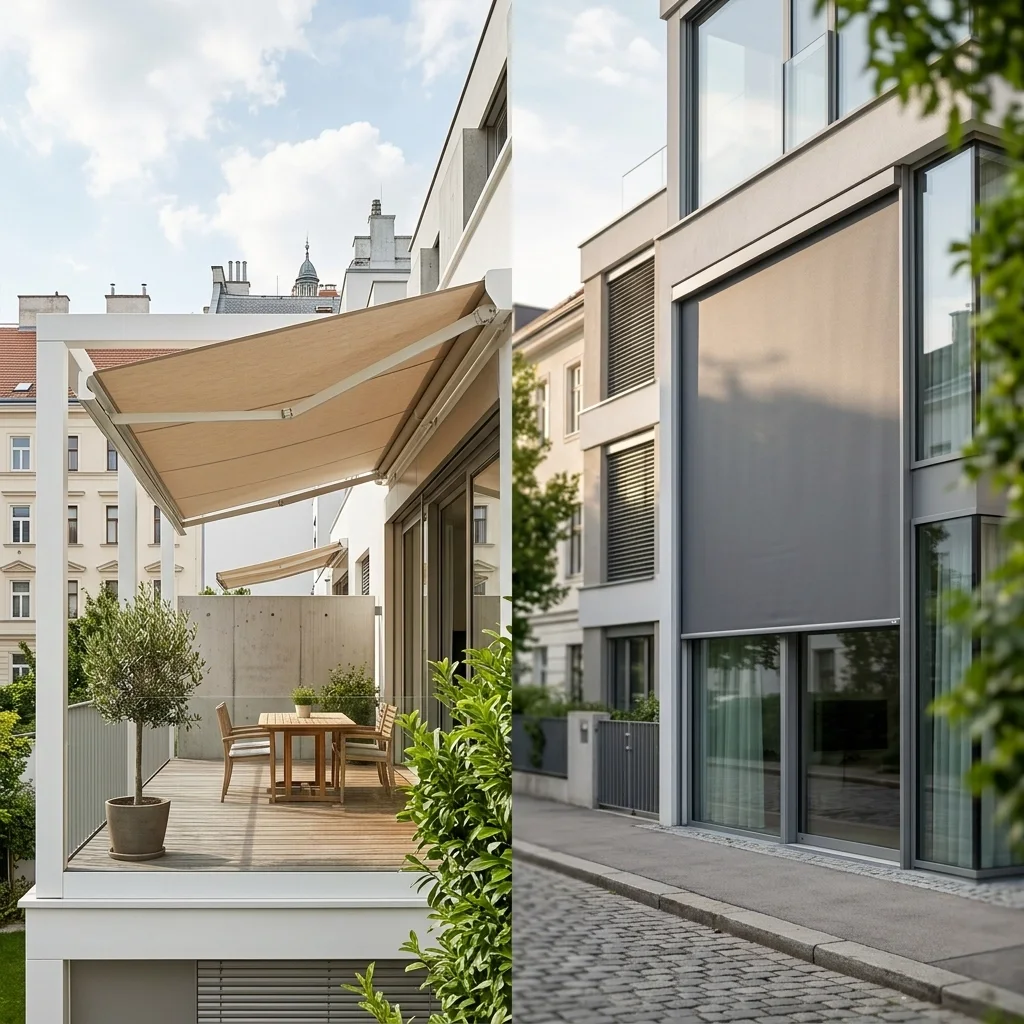 Markise vs. Zip Screen: Welcher Sonnenschutz ist besser für Ihre Immobilie in Wien?
