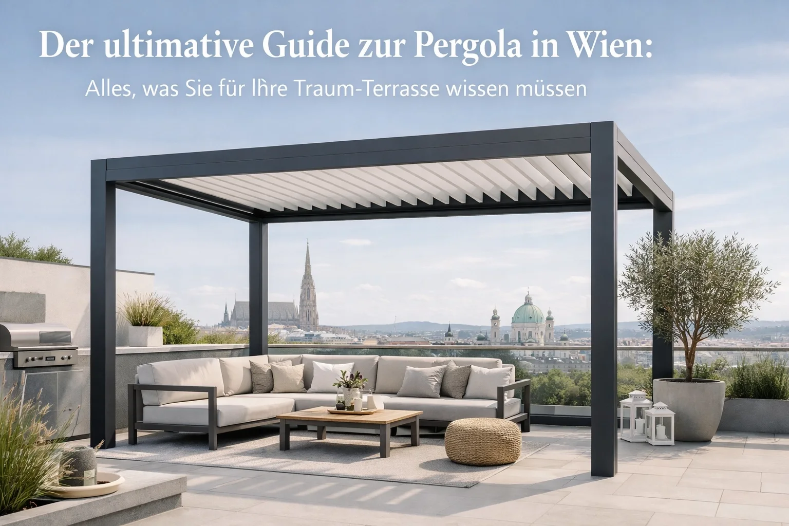 Der ultimative Guide zur Pergola in Wien: Alles, was Sie für Ihre Traum-Terrasse wissen müssen