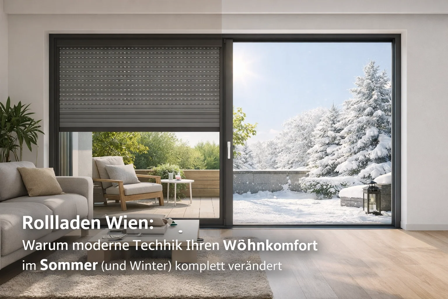 Rollladen Wien: Warum moderne Technik Ihren Wohnkomfort im Sommer (und Winter) komplett verändert