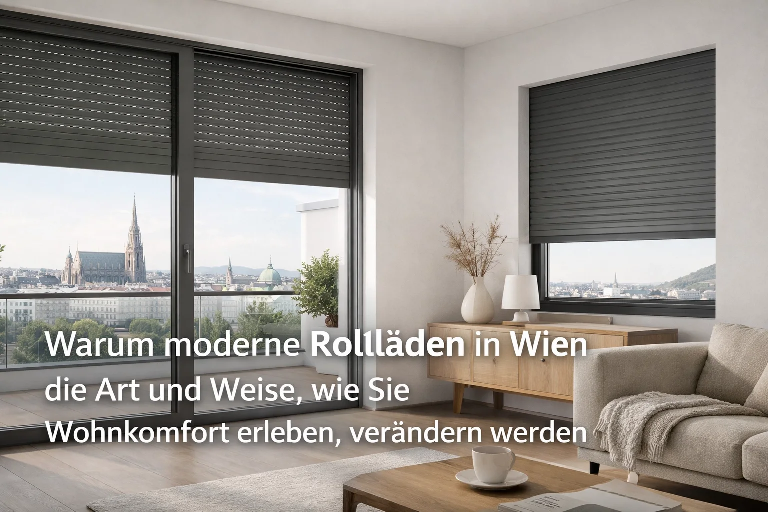 Warum moderne Rollläden in Wien die Art und Weise, wie Sie Wohnkomfort erleben, verändern werden