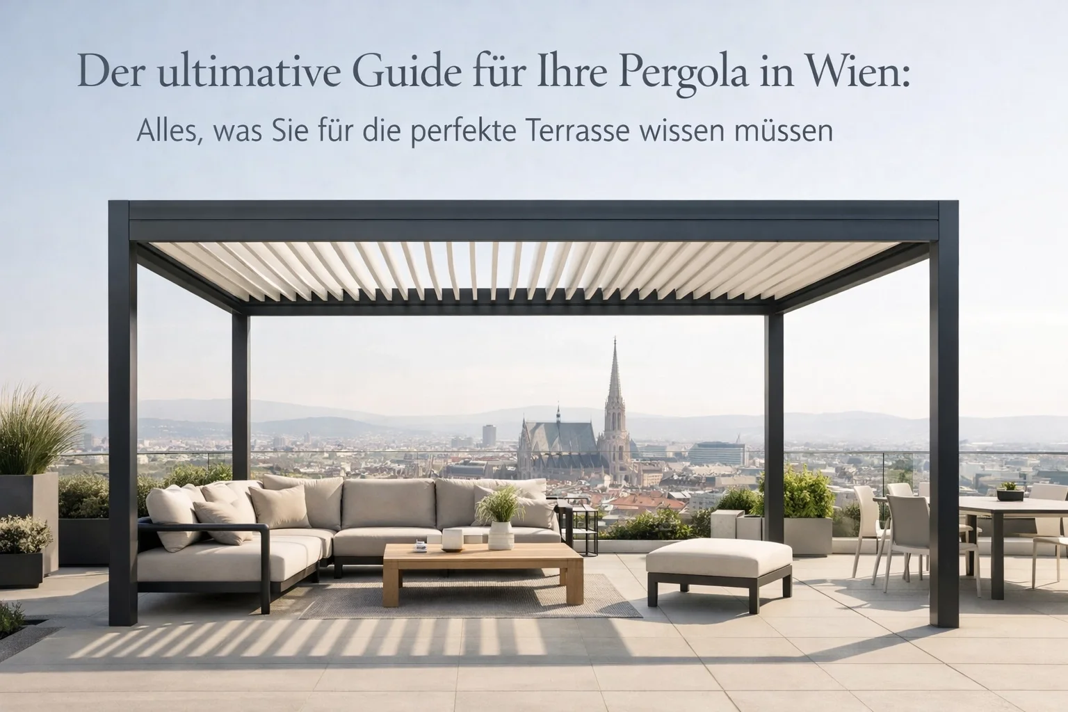 Der ultimative Guide für Ihre Pergola in Wien: Alles, was Sie für die perfekte Terrasse wissen müssen