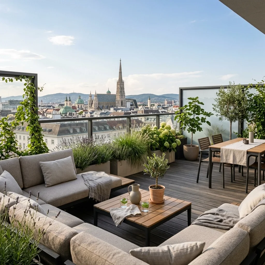 Der ultimative Guide für Terrassendesign in Wien: So planen Sie Ihr perfektes Outdoor-Wohnzimmer