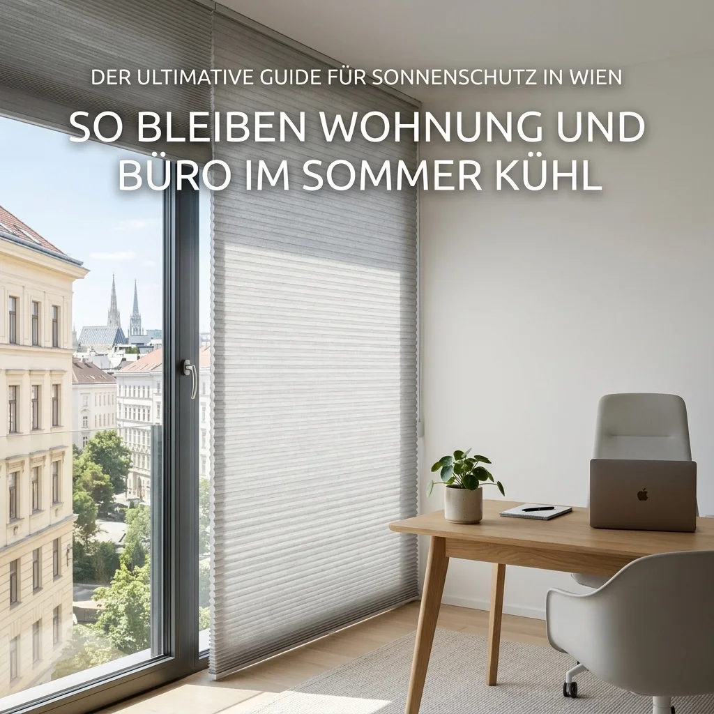 Der ultimative Guide für Sonnenschutz in Wien: So bleiben Wohnung und Büro im Sommer kühl