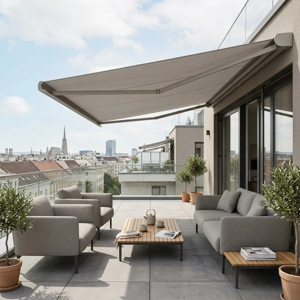 Steigern Sie Ihren Wohnkomfort sofort mit diesen 5 Tipps für moderne Markisen in Wien