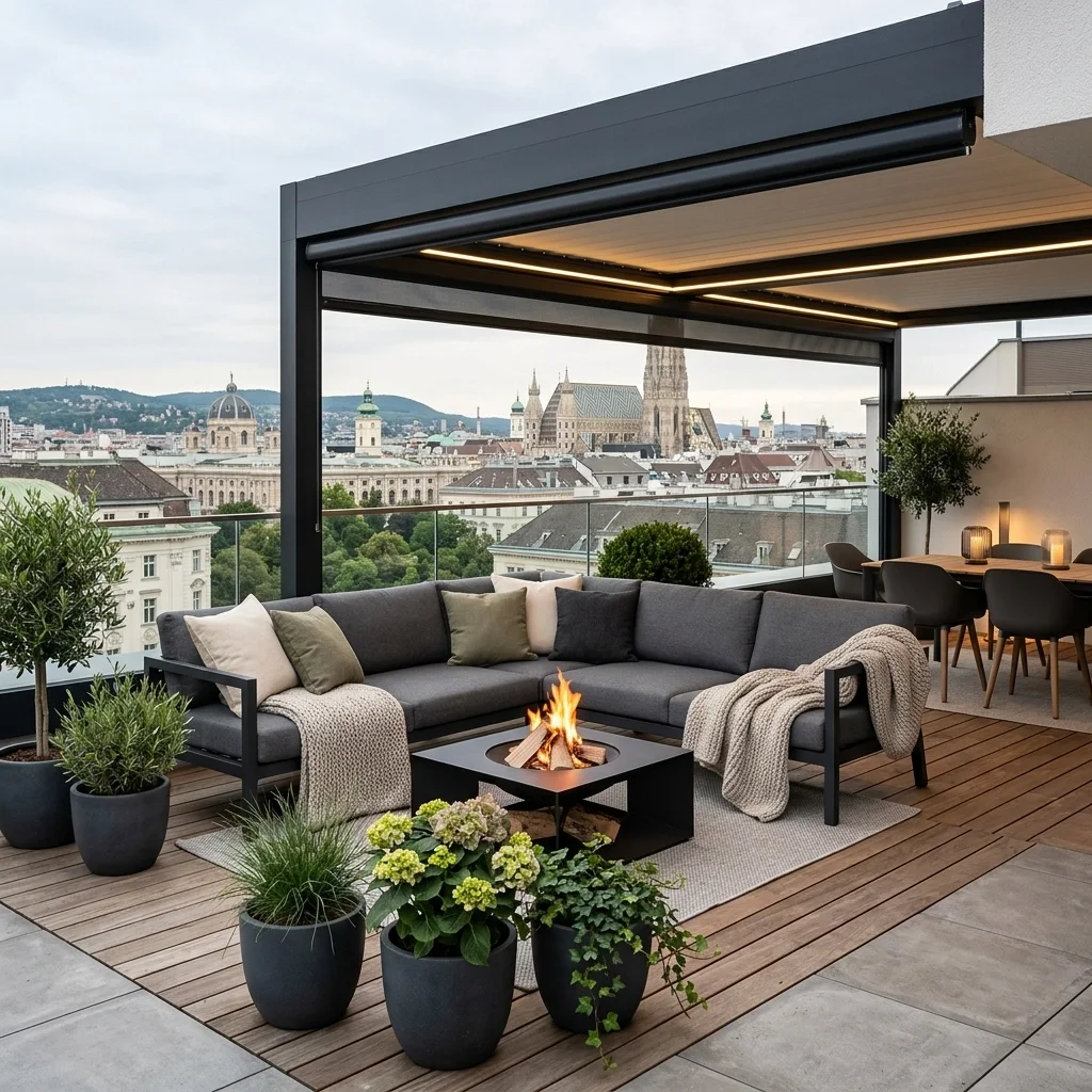 Top 10 Outdoor Living Ideen für Wien: So wird Ihre Terrasse zum Ganzjahres-Wohnzimmer