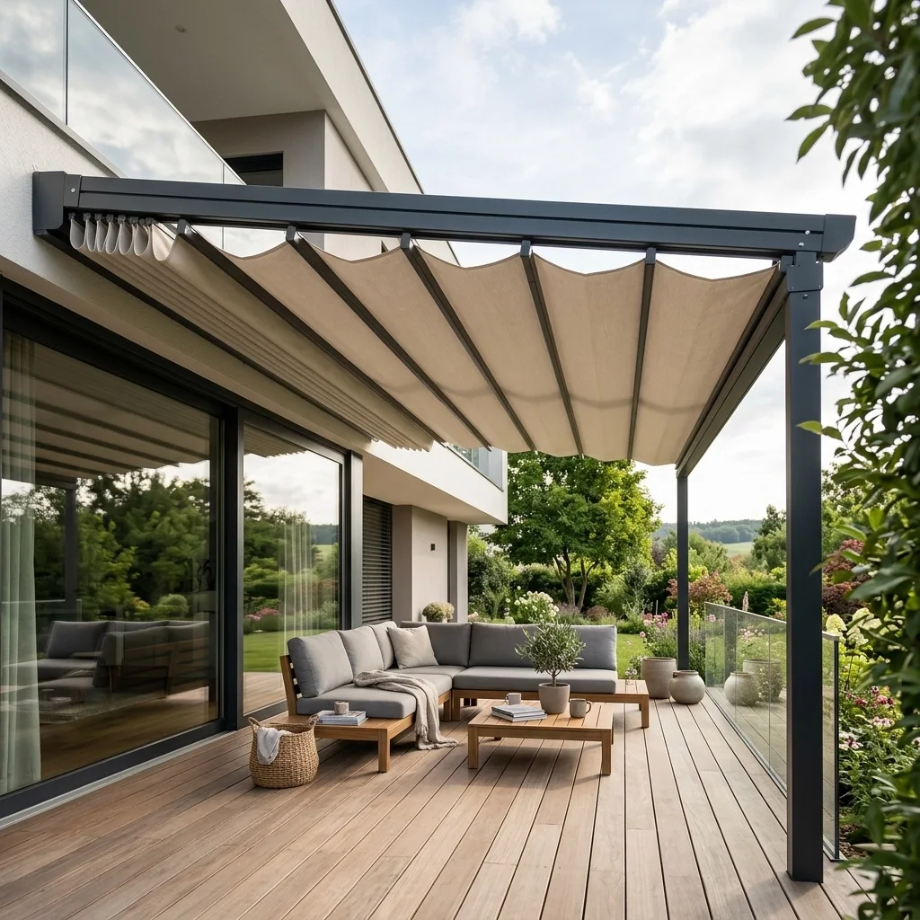 Der ultimative Guide zur Faltdach-Terrassenüberdachung: Alles für Ihre perfekte Outdoor-Lösung