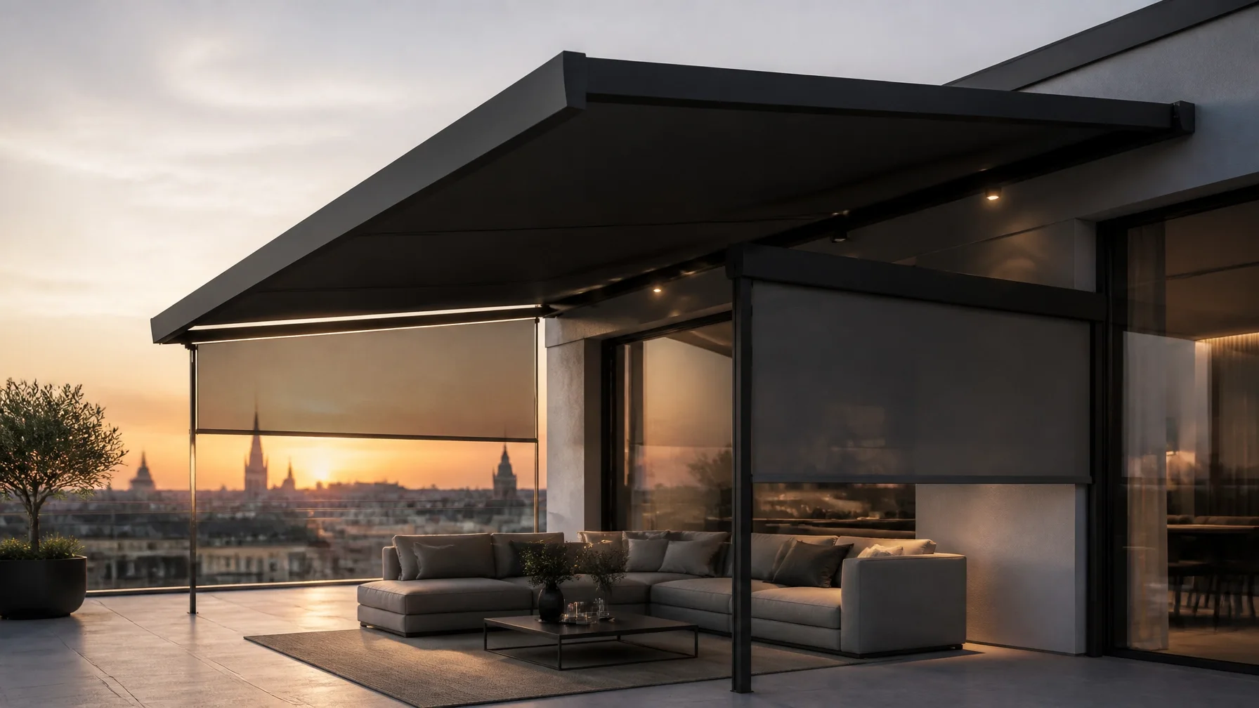 Markise Wien vs. Zip Screen Wien: Welches System bietet den besten Mix aus Design und Funktion?