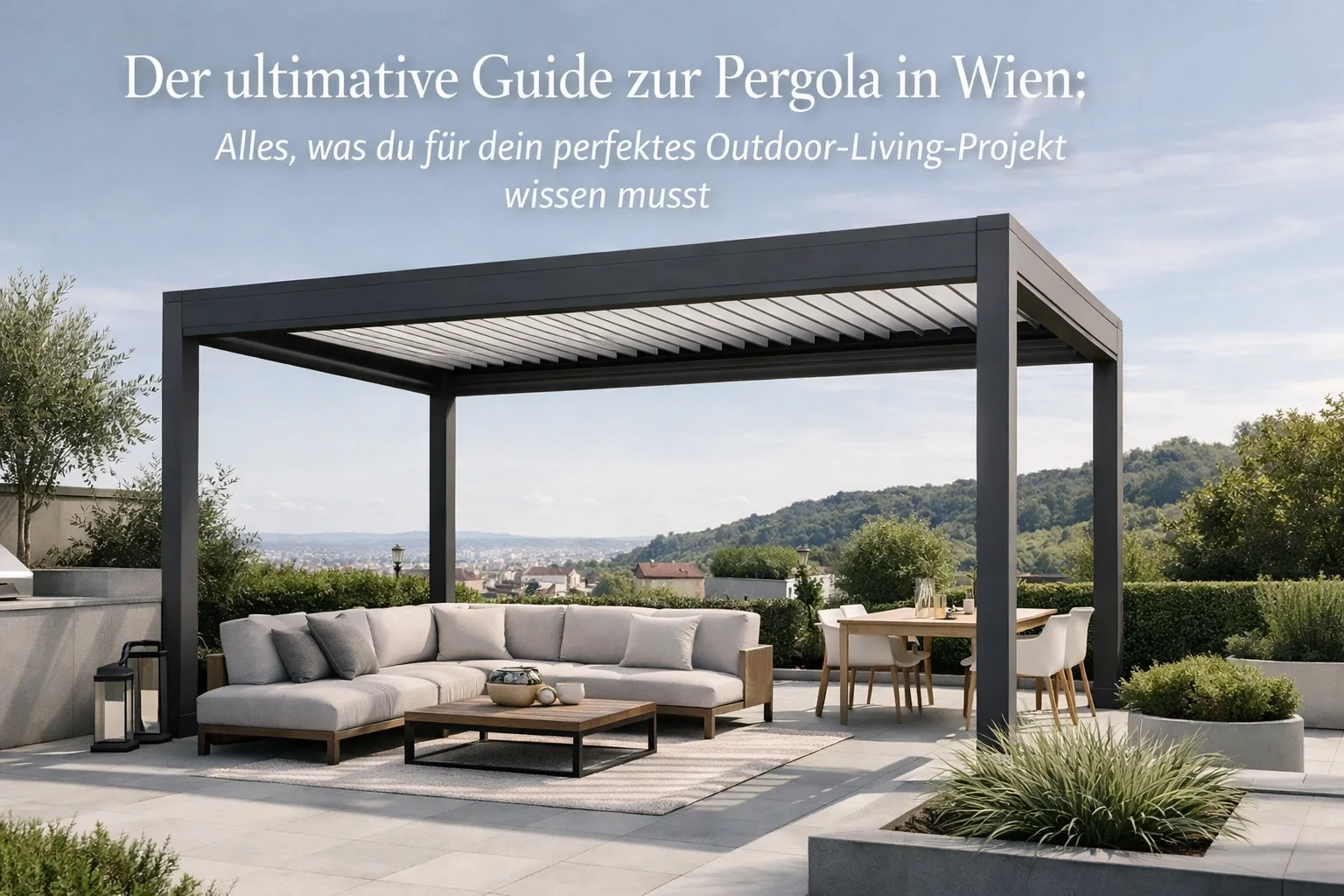 Der ultimative Guide zur Pergola in Wien: Alles, was du für dein perfektes Outdoor-Living-Projekt wissen musst
