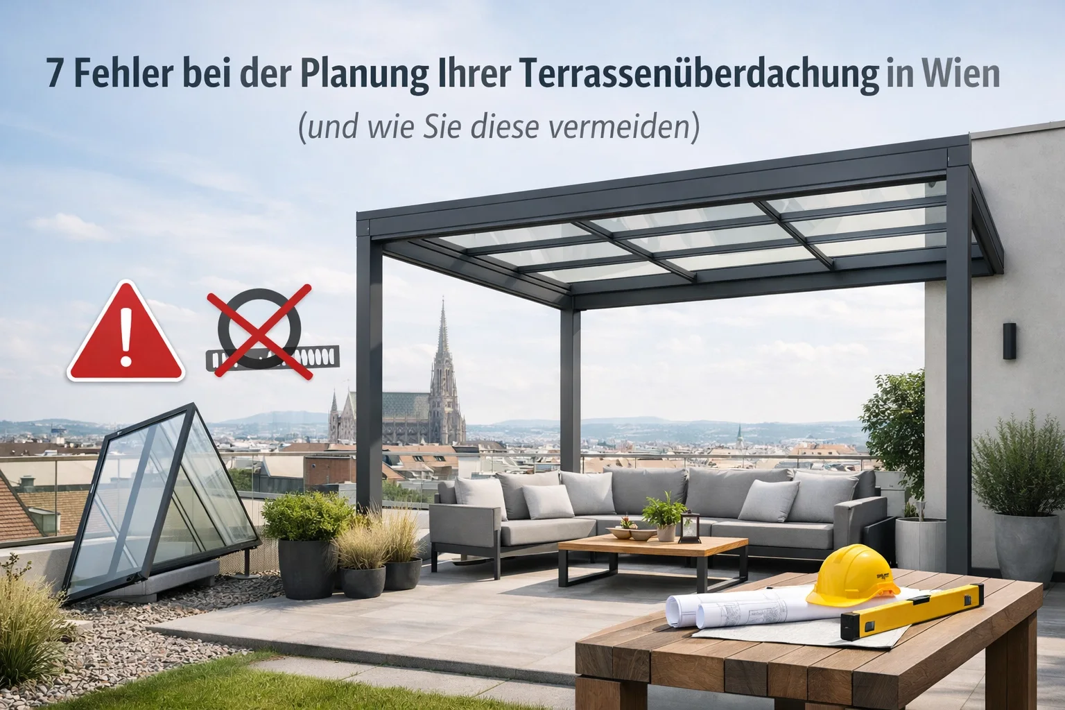 7 Fehler bei der Planung Ihrer Terrassenüberdachung in Wien (und wie Sie diese vermeiden)