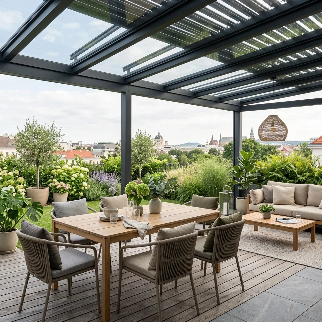 Top 10 Outdoor Living Ideen für deine Terrassenüberdachung in Wien