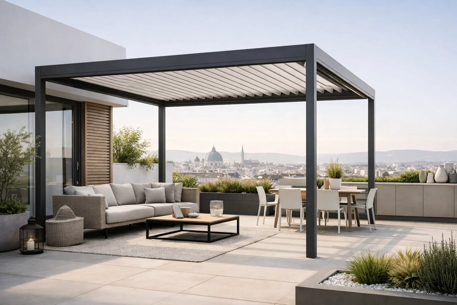 Auf der Suche nach einer Pergola in Wien? Diese 10 Dinge solltest du über modernes Terrassendesign wissen