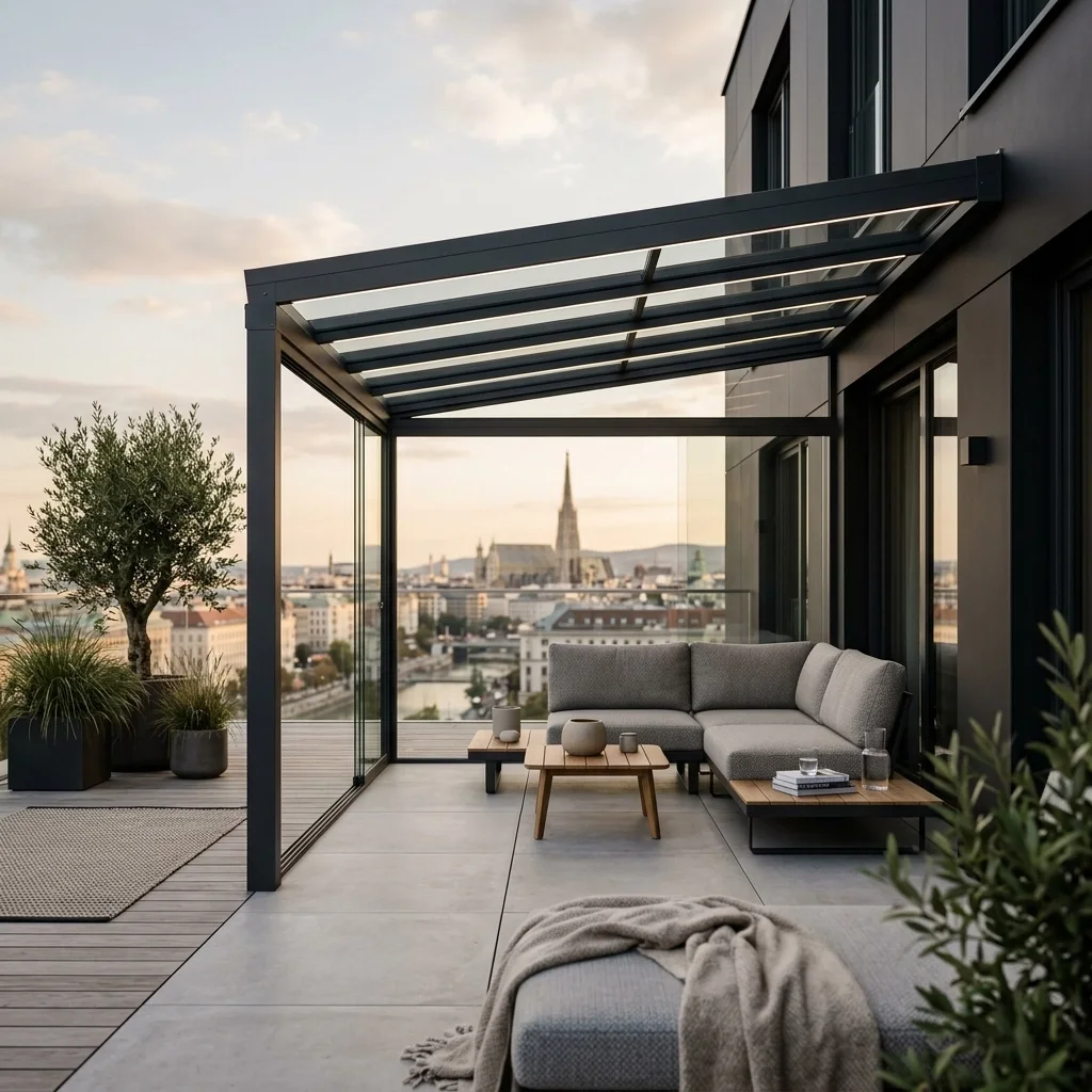 Auf der Suche nach einer Terrassenüberdachung Wien? 10 Design-Geheimnisse für die perfekte Outdoor-Oase.