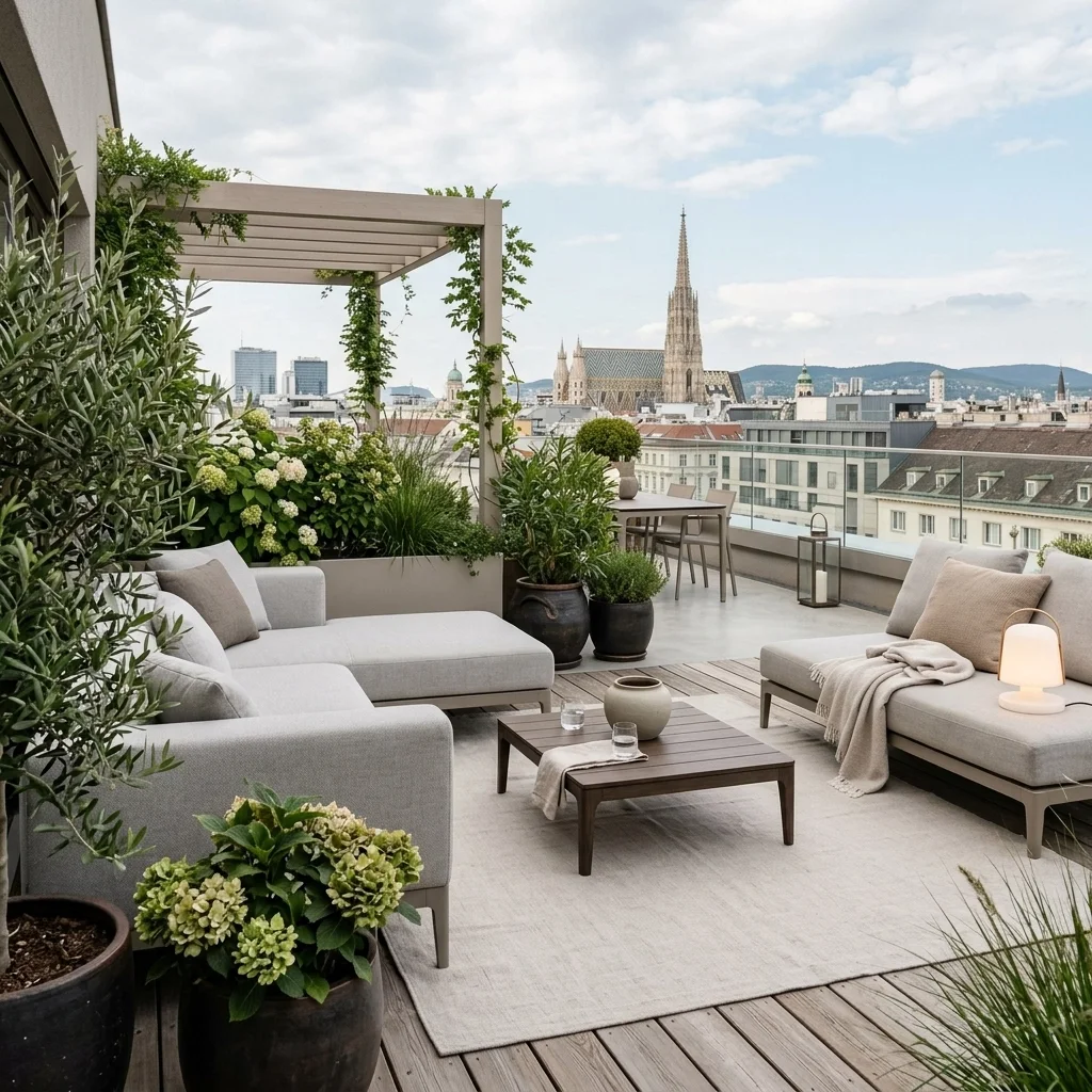 Top 10 Outdoor-Living-Ideen für Wien: Wie Sie Ihre Terrasse in eine Luxus-Oase verwandeln