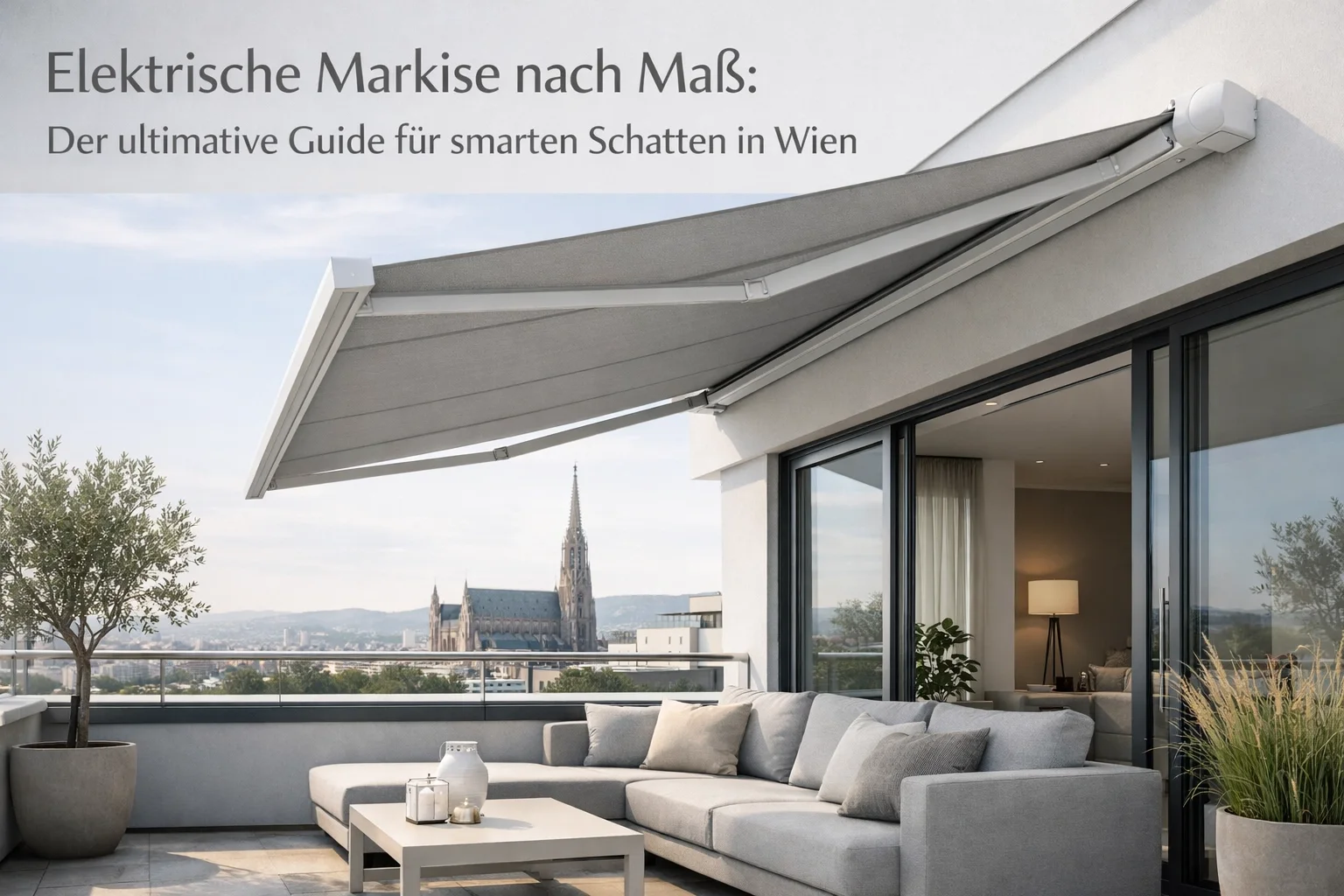 Elektrische Markise nach Maß: Der ultimative Guide für smarten Schatten in Wien
