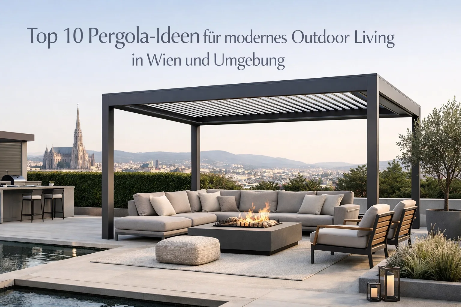 Top 10 Pergola-Ideen für modernes Outdoor Living in Wien und Umgebung