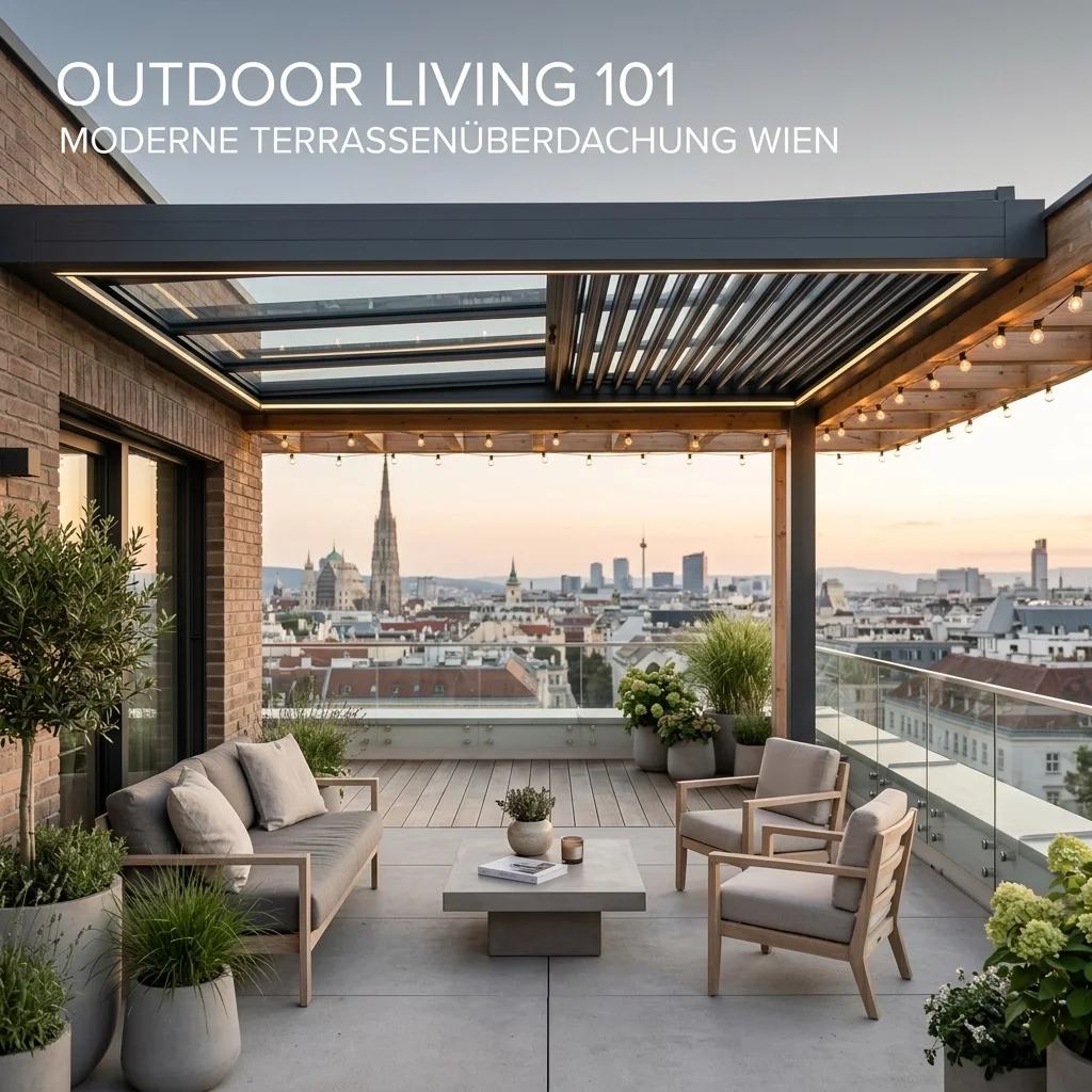 Outdoor Living 101: Der Guide für moderne Terrassenüberdachung in Wien