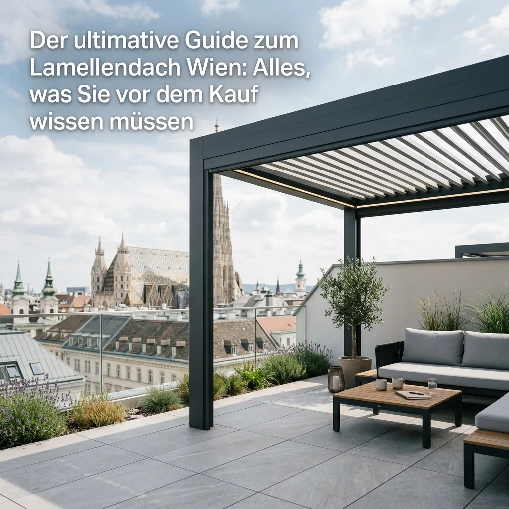 Der ultimative Guide zum Lamellendach Wien: Alles, was Sie vor dem Kauf wissen müssen