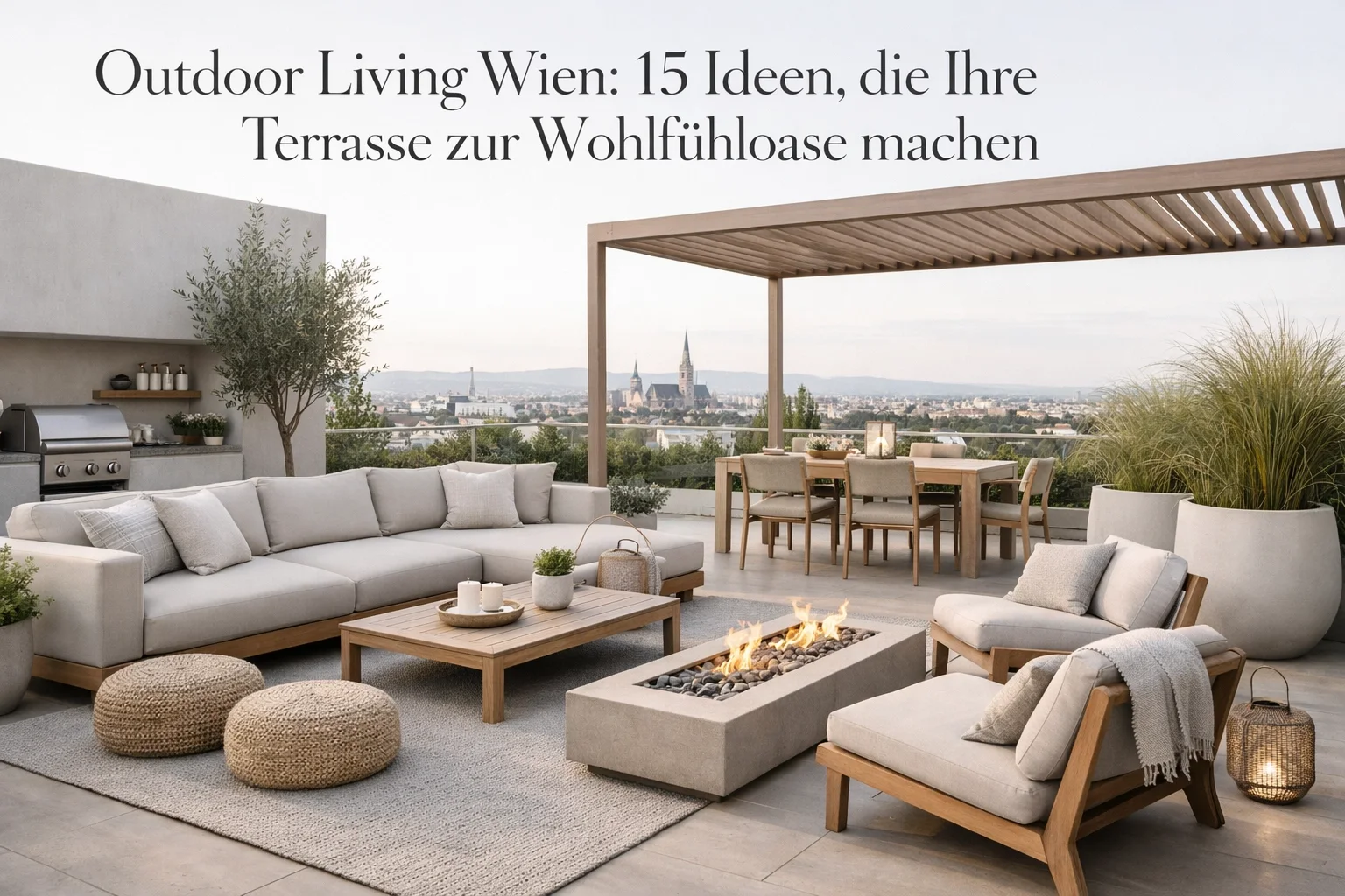 Outdoor Living Wien: 15 Ideen, die Ihre Terrasse zur Wohlfühloase machen