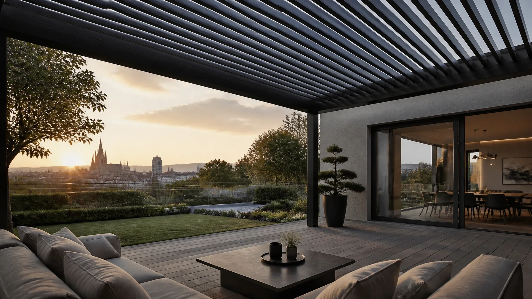 Der ultimative Guide für exklusives Terrassendesign in Wien: Alles, was Sie über Lamellendach & Pergola wissen müssen