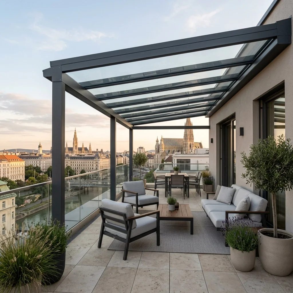 Wie Sie die beste Terrassenüberdachung Wien auswählen (Der große Vergleich für 2026)