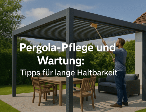 Pergola-Pflege und Wartung: Tipps für lange Haltbarkeit