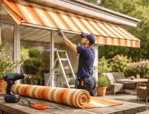 Markise neu bespannen – wann lohnt sich der Austausch des Markisentuchs?
