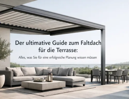 Der ultimative Guide zum Faltdach für die Terrasse: Alles, was Sie für eine erfolgreiche Planung wissen müssen
